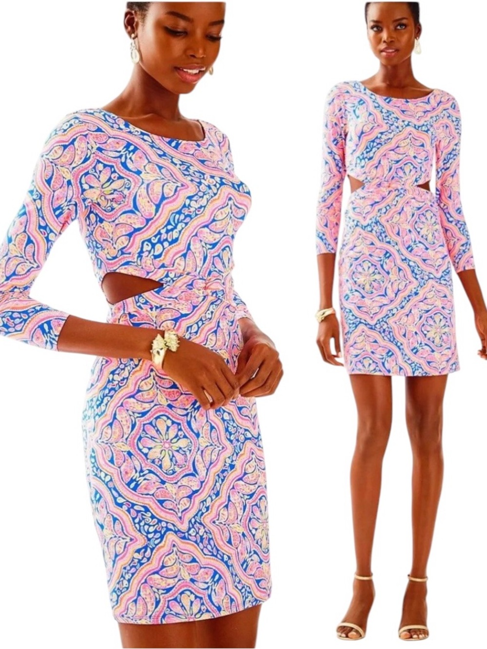 Lilly Pulitzer Pippa Can’t Resist Cutout Mini Dress - XS